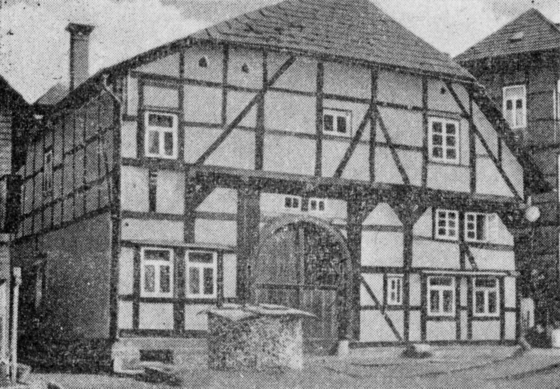 Ältestes Fachwerk-Wohnhaus in Eschershausen